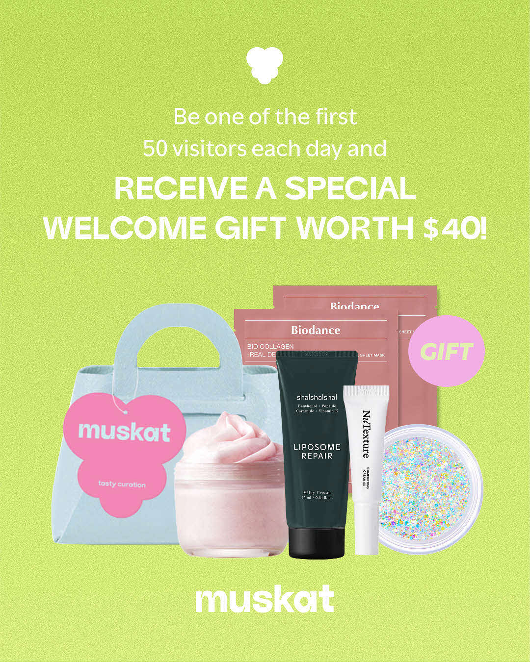 RECEIVE A SPECIAL